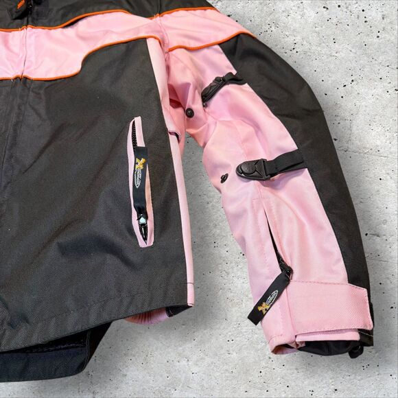 Xelement Women’s Armored Motorcycle Jacket 3XL – Black Pink Trim - Picture 6 of 13